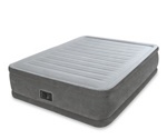 Надувная кровать INTEX 64418 Comfort-Plush High Rise Кровать 152х203х56 см., с встроенным насосом 220 В - фото