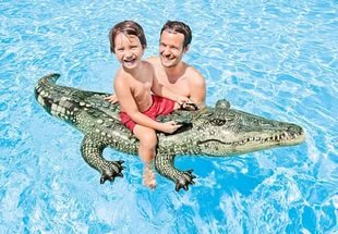 Надувной матрас Intex Realistic Gator Ride-on 57551
 - фото