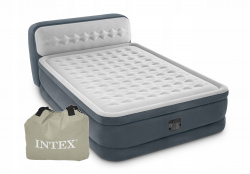 Надувная кровать Intex 64448 Headboard Airbed Headboard Airbed 152х236х86см - фото