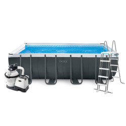 Каркасный бассейн Intex 26356 ULTRA XTR Rectangular Pool Set 549х274х132 см. - фото