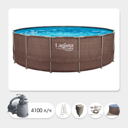 Laguna Vista  P20-1252-S 366x132 см Бассейн каркасный - фото