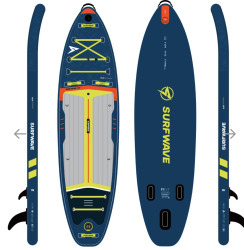 Доска SUP Board надувная (Сапборд) Surf Wave Meridian 11.0 (335см) - фото