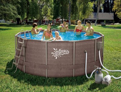 Laguna Vista  P20-1252-S 366x132 см Бассейн каркасный - фото